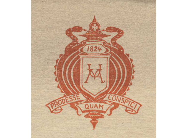 1902 Seal of Miami University